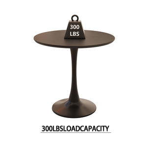 Round Dining Table Set With Tulip Design And 2 Chairs