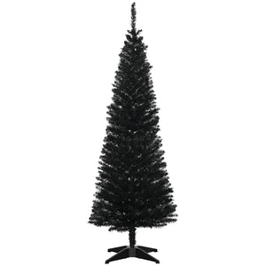 HOMCOM 5' Artificial Pencil Christmas Tree