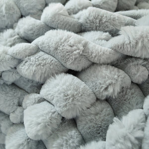 Fluffy Faux Fur Couch Cover Plush Sofa Throw, Warm & Stylish Sofa Protector
