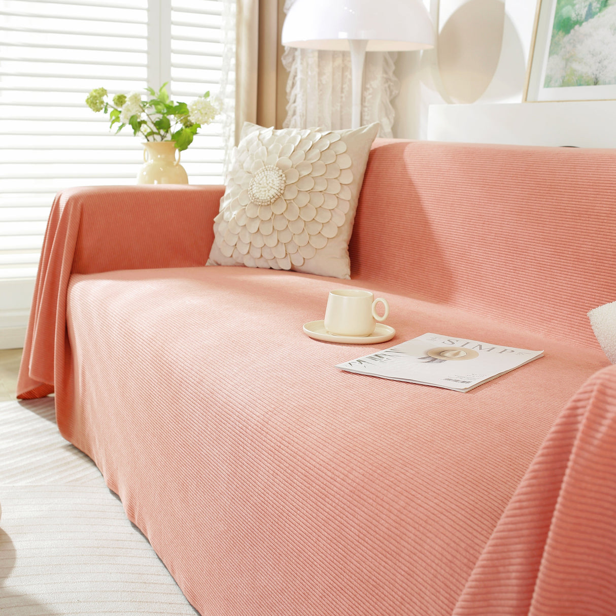 Soft Plush Warm Couch Cover Blanket for Sofa