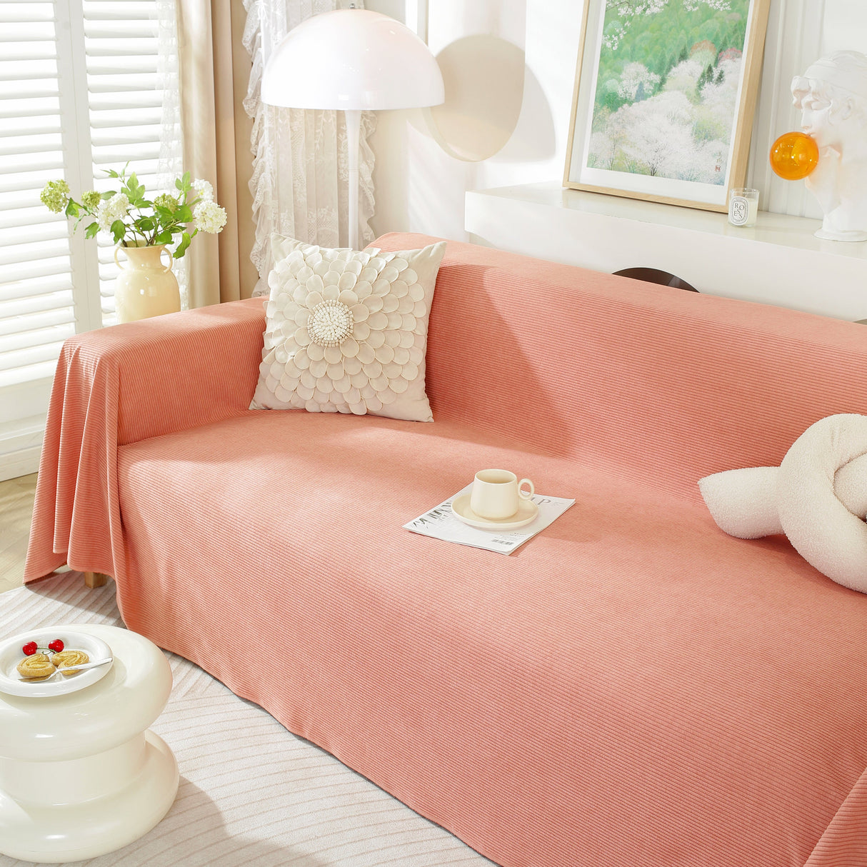 Soft Plush Warm Couch Cover Blanket for Sofa