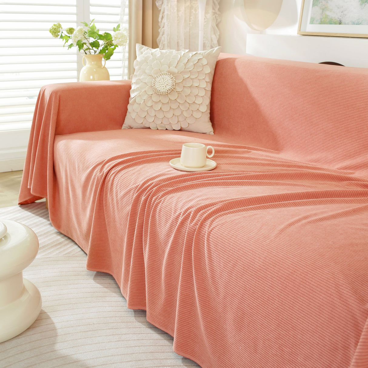 Soft Plush Warm Couch Cover Blanket for Sofa