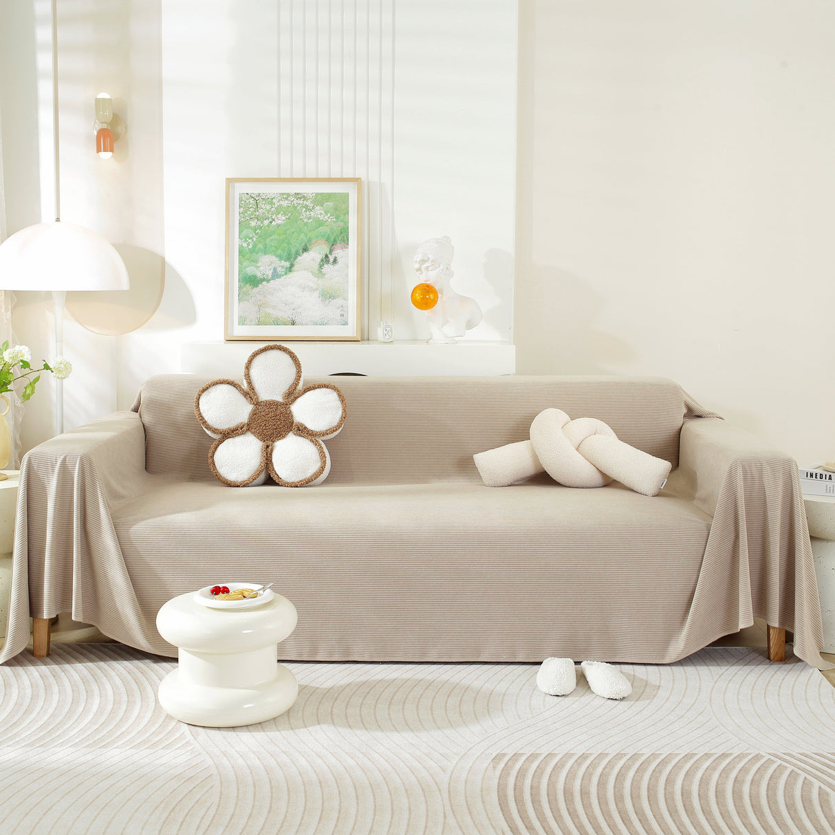 Soft Plush Warm Couch Cover Blanket for Sofa