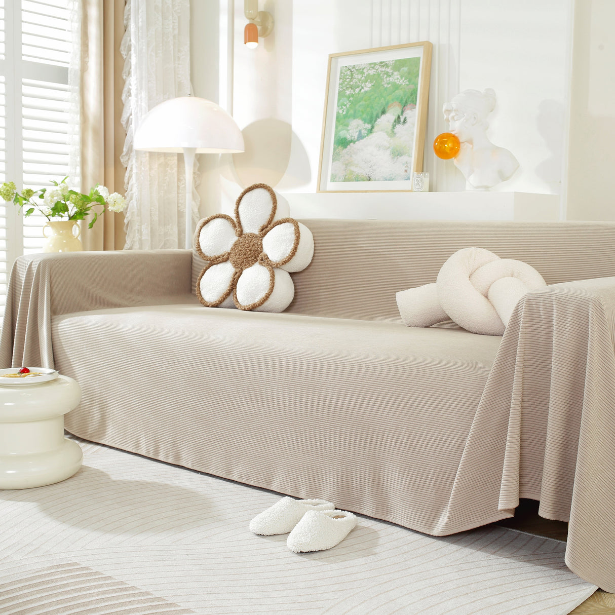 Soft Plush Warm Couch Cover Blanket for Sofa
