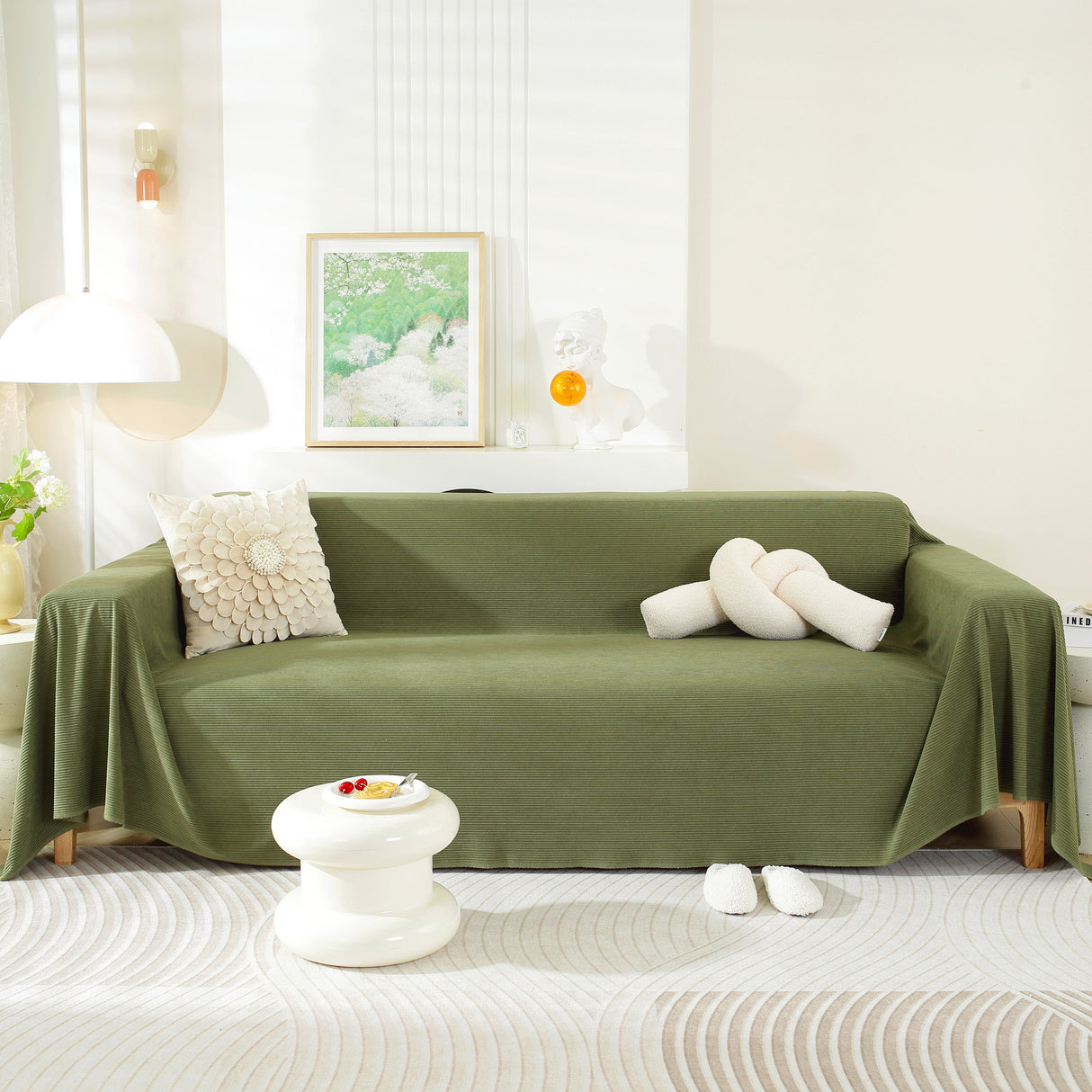 Soft Plush Warm Couch Cover Blanket for Sofa