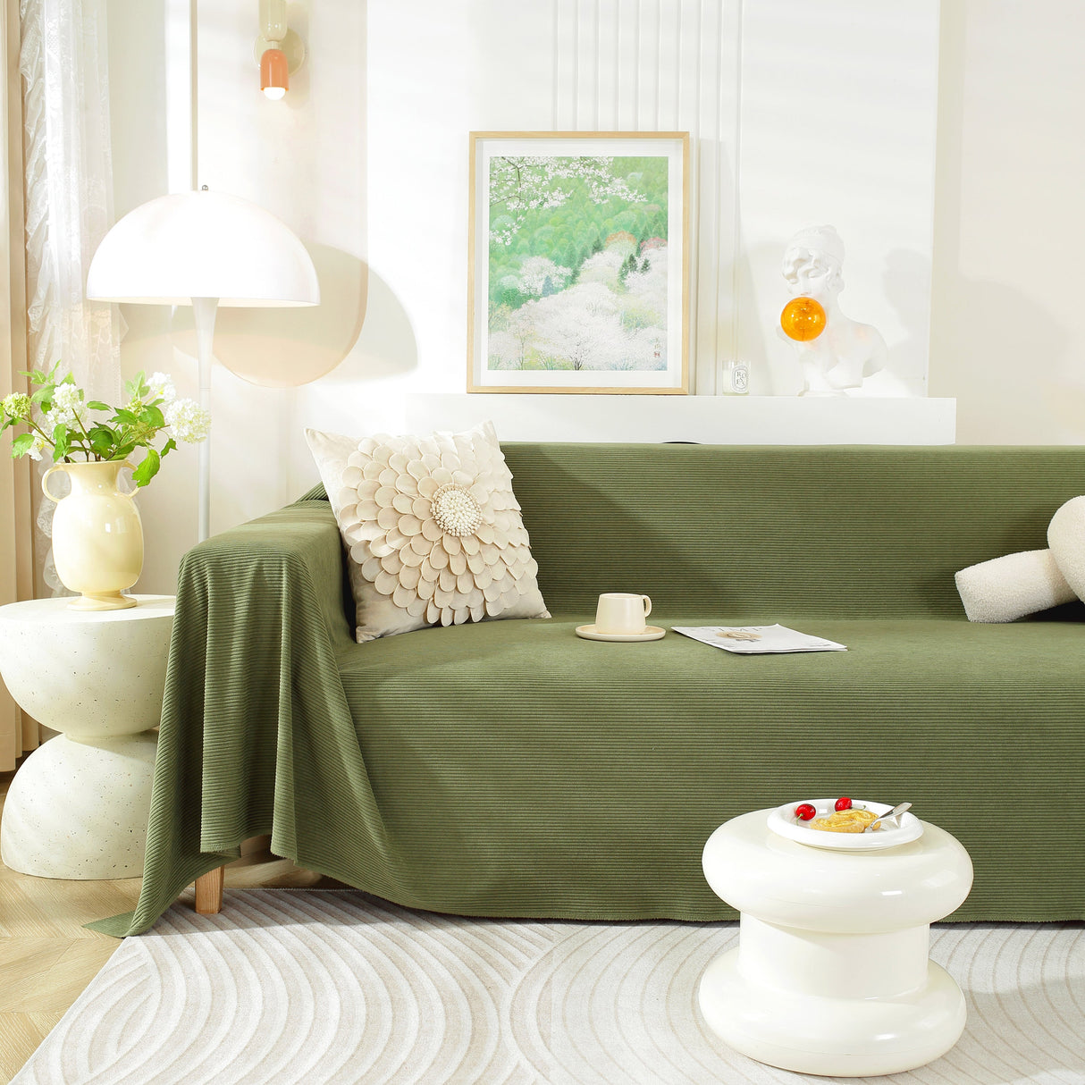 Soft Plush Warm Couch Cover Blanket for Sofa