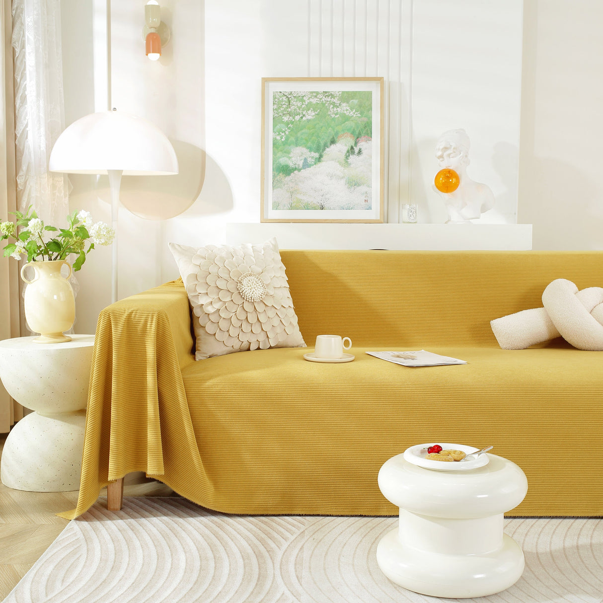 Soft Plush Warm Couch Cover Blanket for Sofa