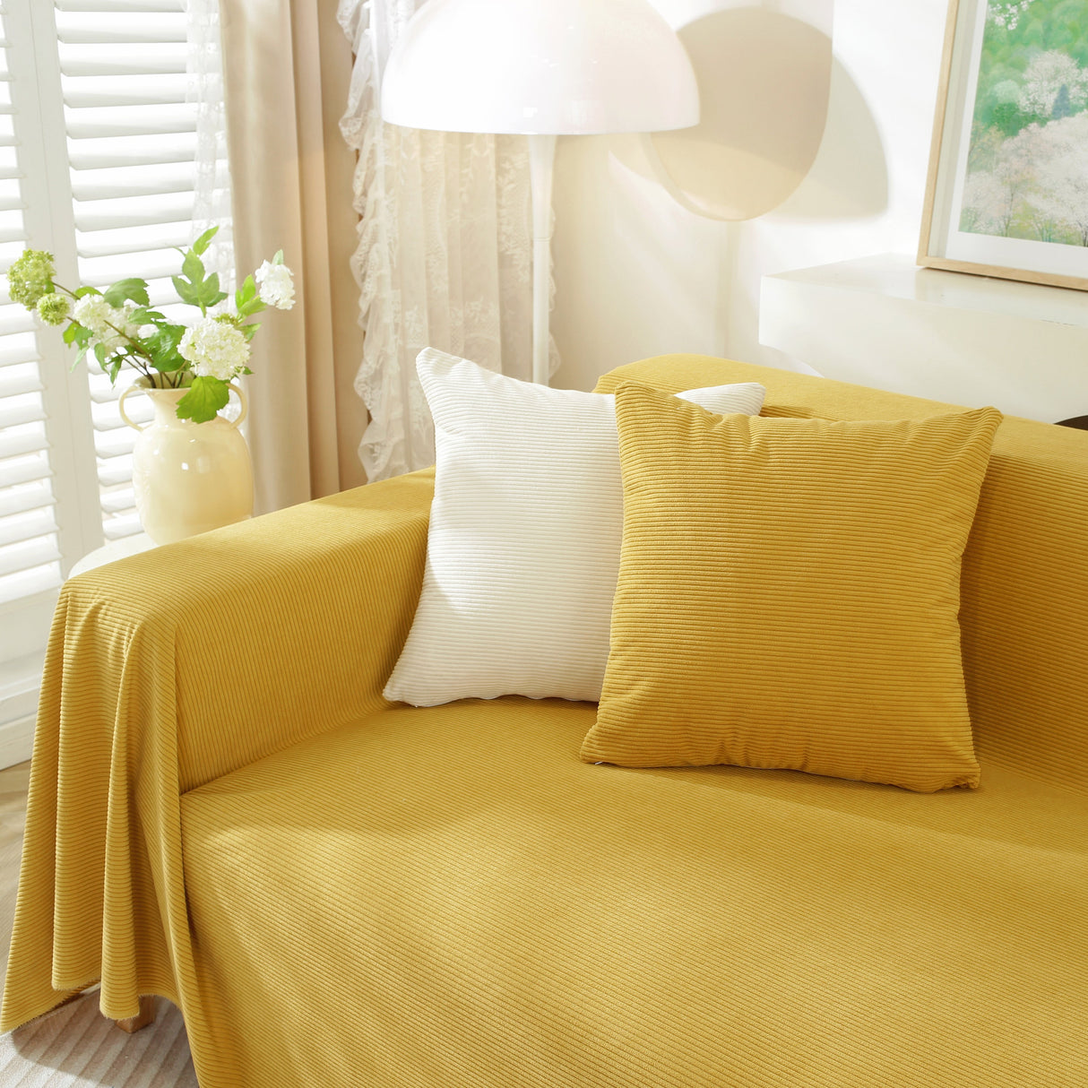 Soft Plush Warm Couch Cover Blanket for Sofa