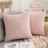Cozy Textured Knitted Cushion Cover (No Inserts)