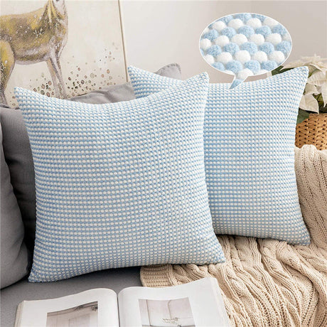 Cozy Textured Knitted Cushion Cover (No Inserts)