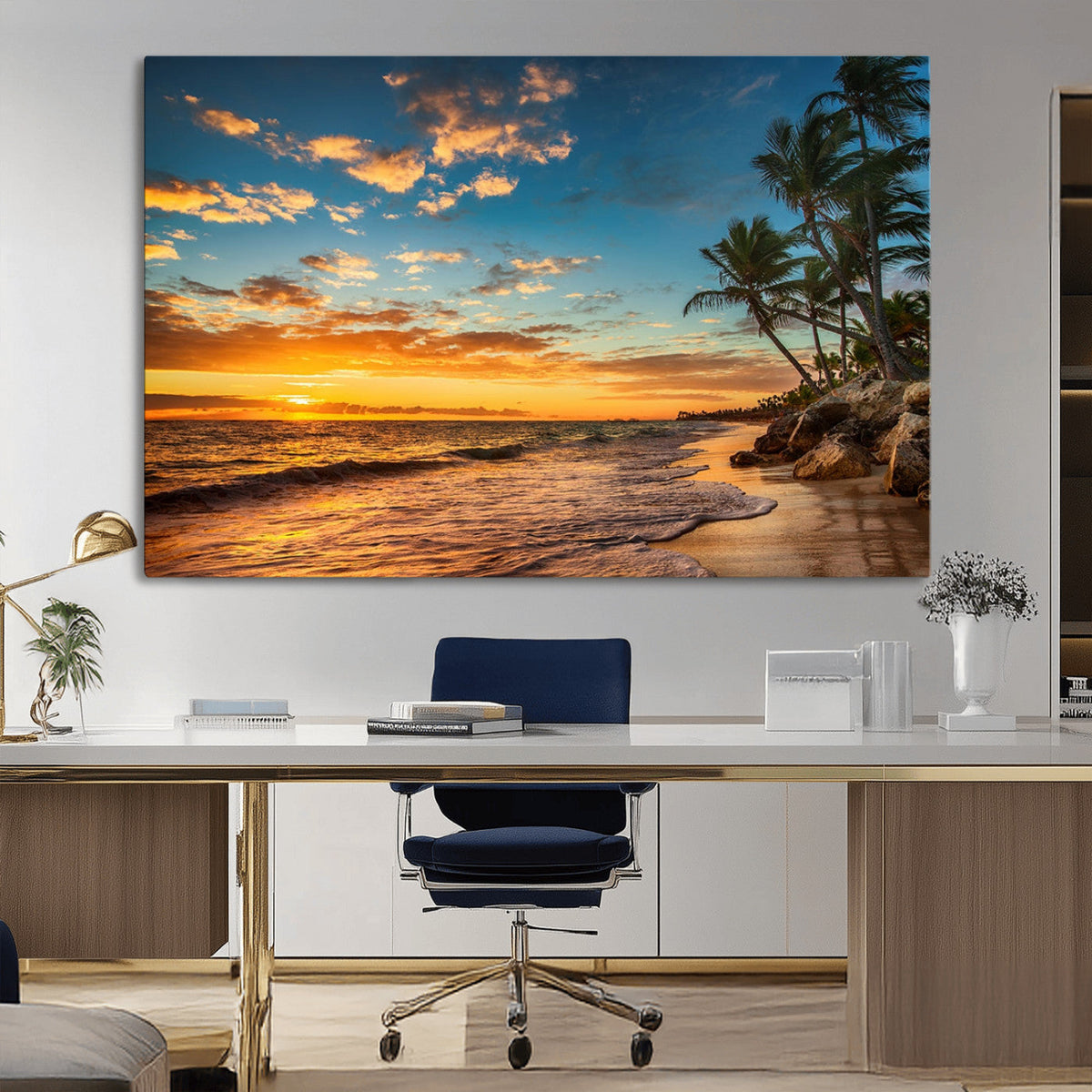 Sunset Wall Art Canvas Print