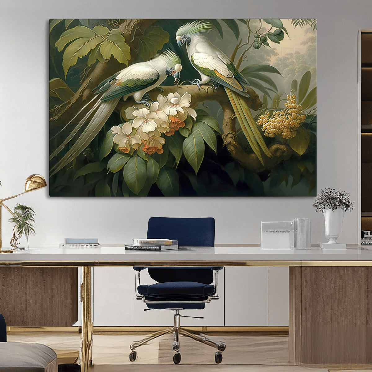 Tropical Paradise Print Wall Art Stunning Artwork of a