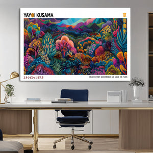 Framed Yayoi Kusama 1986 Wall Art Print – Japanese Wall Art