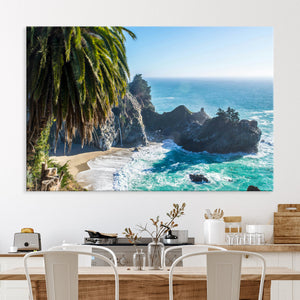 Big Sur Wall Art Canvas Print – Framed California Coastline