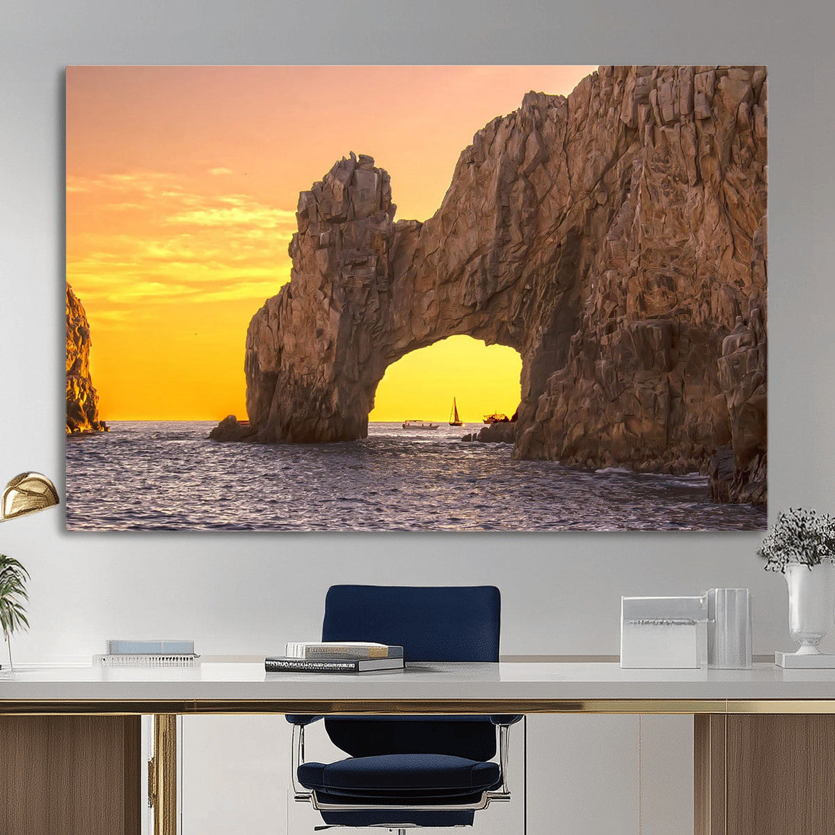 El Arco Cabo San Lucas Ocean Arch Wall Art Canvas Print