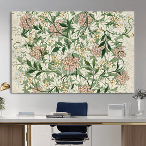 William Morris Jasmine 1872 Canvas Wall Art — Arts and