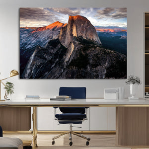 Half Dome Yosemite Wall Art – Majestic Mountain Landscape