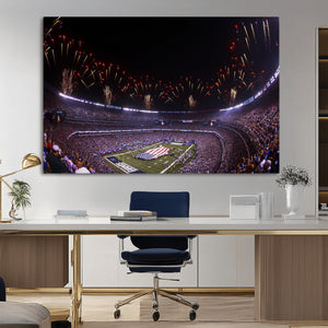 New York Giants Football Team Print - East Rutherford