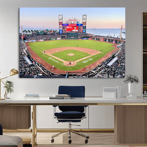 San Francisco Giants Baseball Team Print - Oracle Park