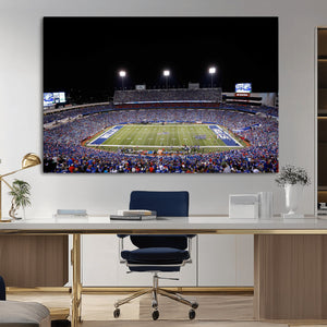Buffalo Bills Wall Art - Buffalo Bills Stadium Canvas Print,