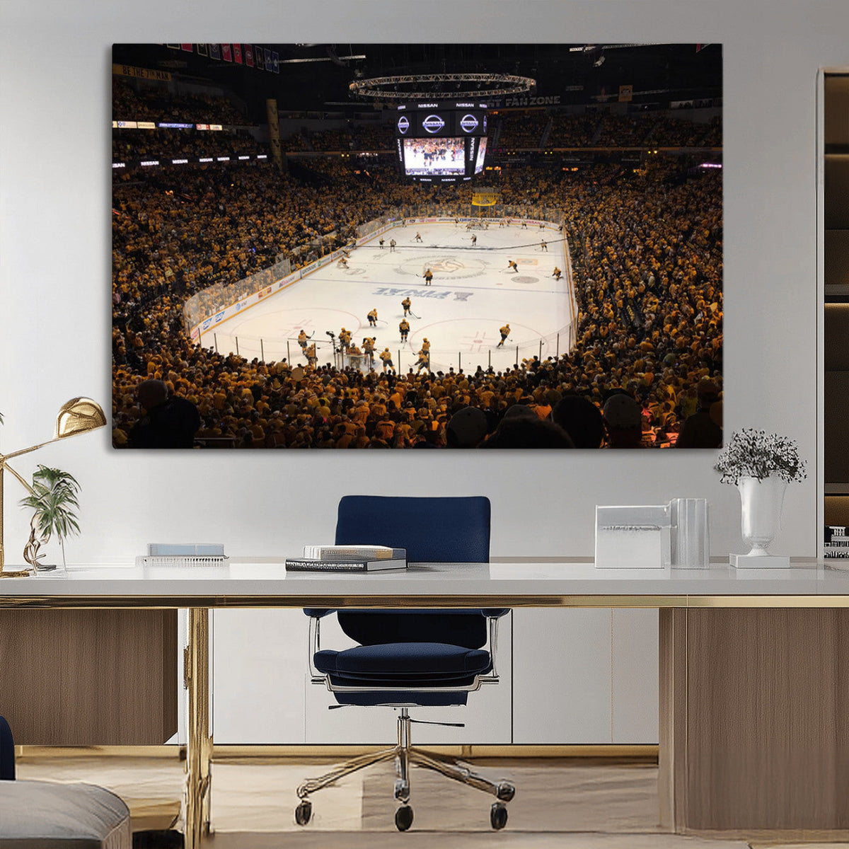 Bridgestone Arena - Nashville Predators Hockey Team Print -