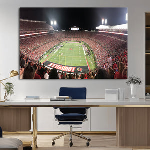 University of Louisville Cardinals Football Team Print -