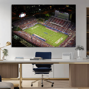 Florida Atlantic University Owls Canvas Print, Football Team