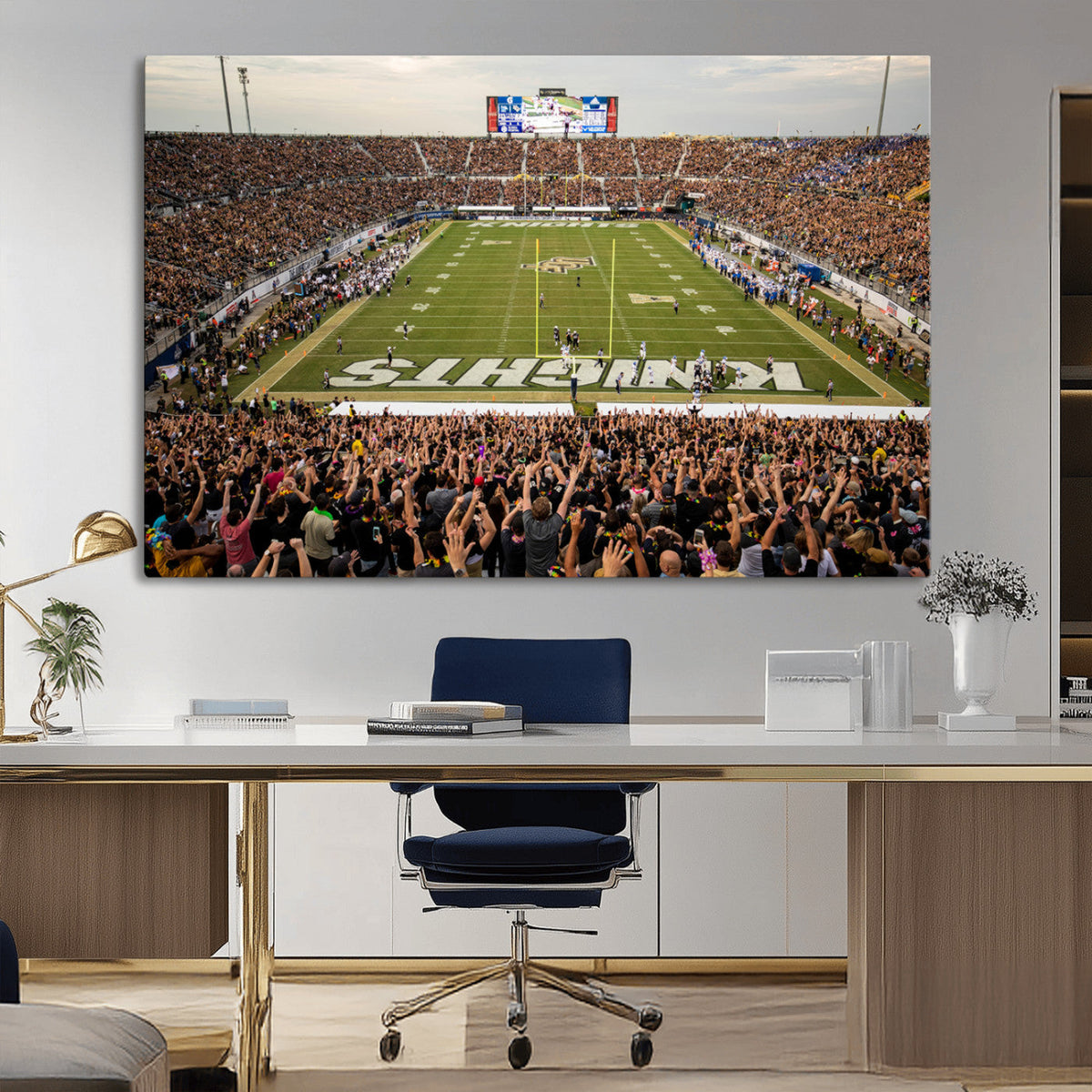 UCF Knights Football Team Print - Orlando FBC Mortgage