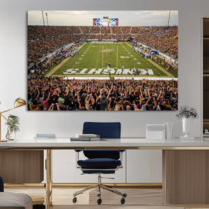 UCF Knights Football Team Print - Orlando FBC Mortgage
