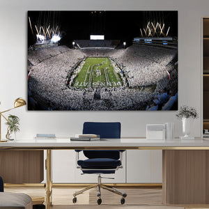 Penn State Beaver Stadium Canvas Wall Art - Nittany Lions