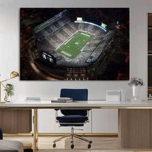Michigan State Spartans Football Team Print - East Lansing