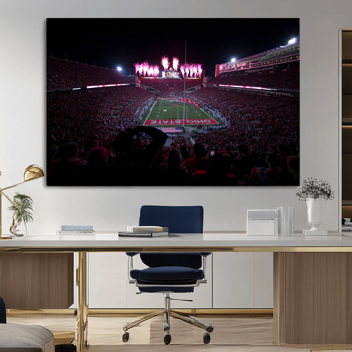 Ohio State University Buckeyes Football Team Print -
