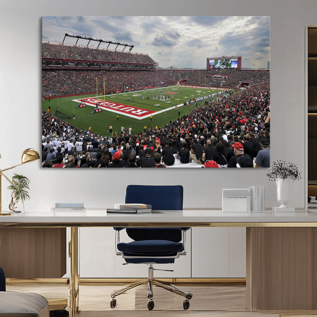 Rutgers Scarlet Knights Football Team Print - SHI Stadium,