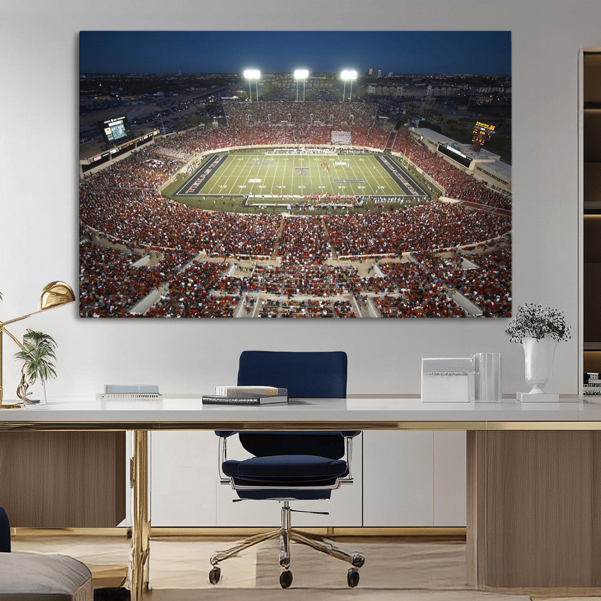 Texas Tech Red Raiders Football Team Print - Lubbock Jones