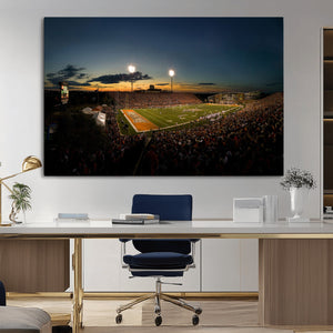 Ball State Cardinals Football Team Print - Muncie Scheumann