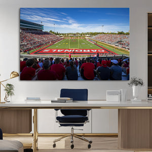 Ball State Cardinals Football Team Print - Muncie Scheumann