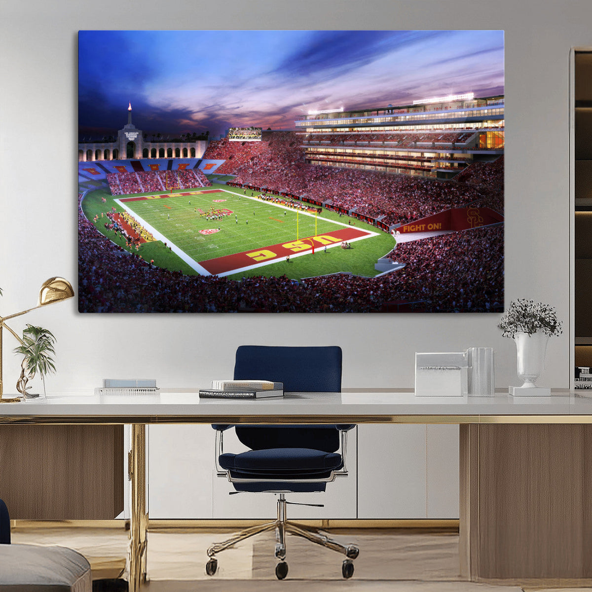 The University of Southern California USC Trojans Football