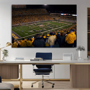 West Virginia Uni Mountaineers Football Team Print - Milan
