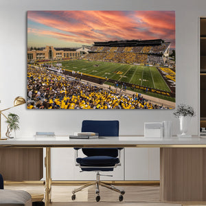 University of Wyoming Cowboys Football Team Print - Laramie