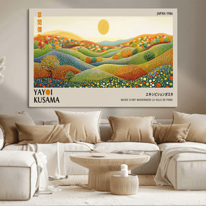 Yayoi Kusama Wall Art Print – Yayoi Kusama Wabi Sabi