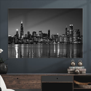 Chicago Wall Art Canvas Print