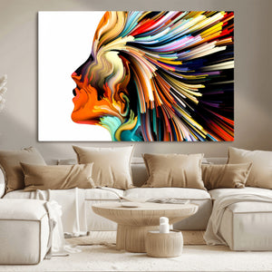 Profile Colors Canvas Print