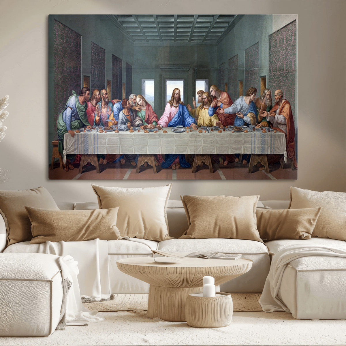 The Last Supper Multi Panel Canvas Wall Art