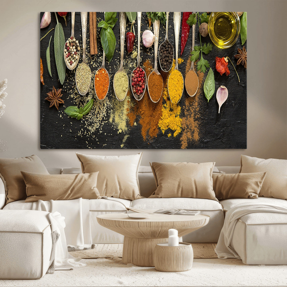 Spices Wall Art Canvas Print