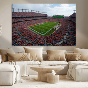 Denver Broncos Football Team Print - Empower Field Mile High