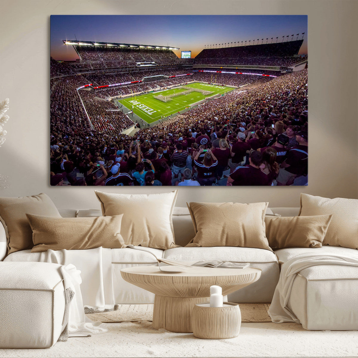 Texas A&M University Aggies Football Team Print - College