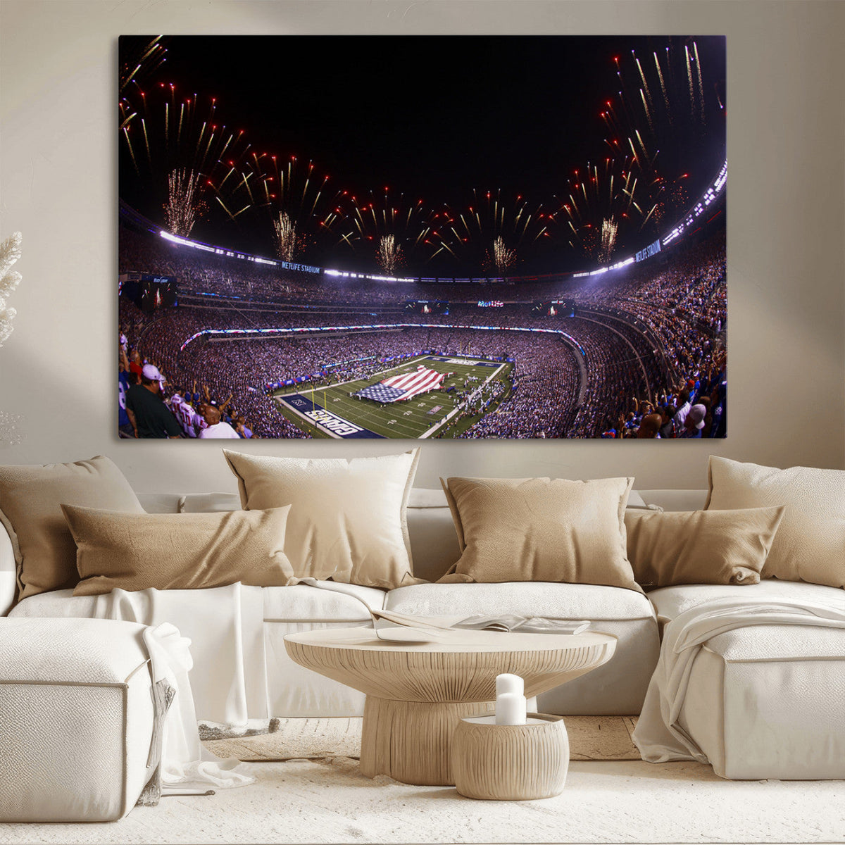 New York Giants Football Team Print - East Rutherford