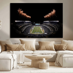 Eagles Field Stadium Wall Art | Philadelphia Eagles Football