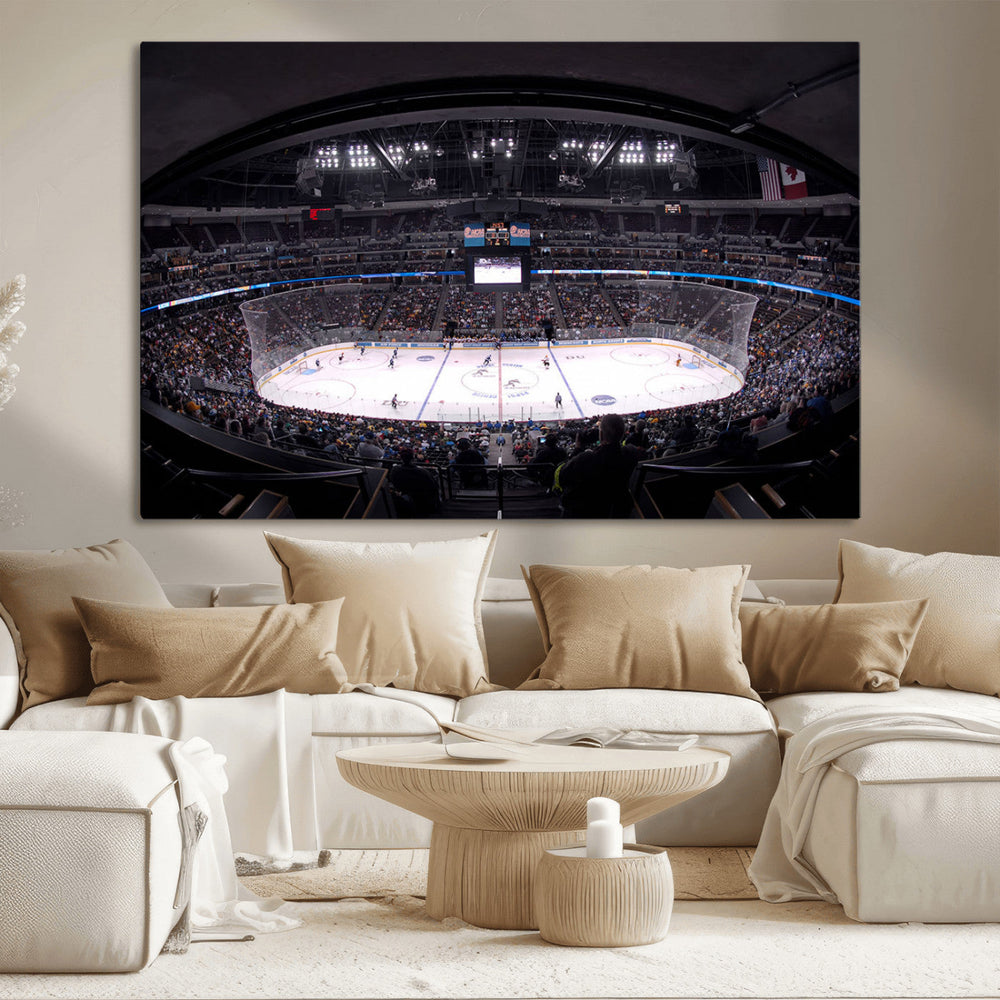 Ball Arena Denver Colorado Avalanche Hockey Team Wall Art