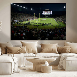 Purdue Boilermakers Football Team Print - West Lafayette